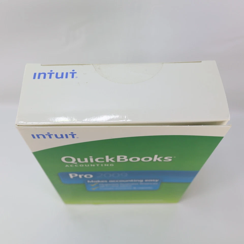 New Intuit Quickbooks Accounting Desktop Pro 2009 for PC Window XP SEALED - Image 3 of 4
