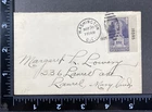 US Stamp 628 FDC Ericsson Plate Number Cover Washington DC May 29 1926