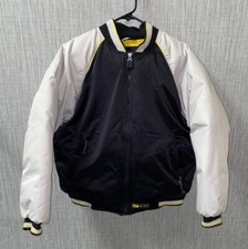 VTG Nike YOUTH Nylon Full Zip Down Filled Jacket Size M 8-10 