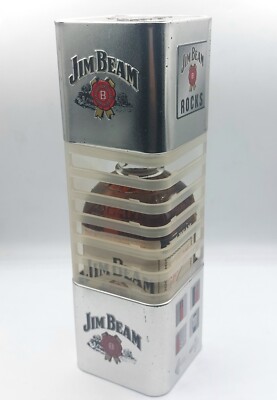 Jim Beam Rocks Whisky 0,7l 40% OVP mit CD Ständer Bourbon 