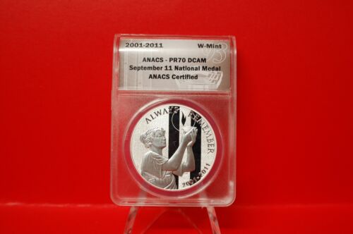 2001 US Mint 911 Silver Medal P & W mintmark set - Picture 14 of 15