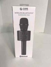 NIB Core Innovations Wireless Bluetooth Karaoke Microphone Built In Speakers S