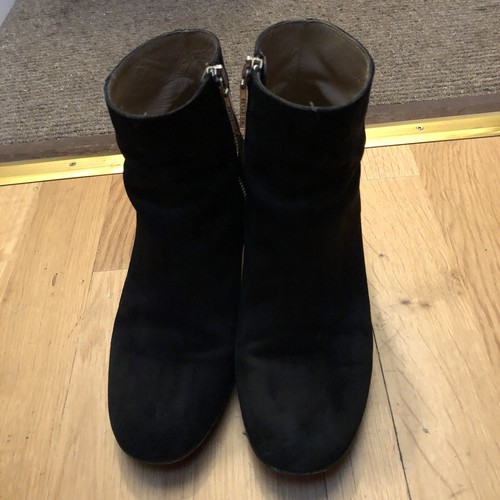Whistles Women Suede Round Toe Black 