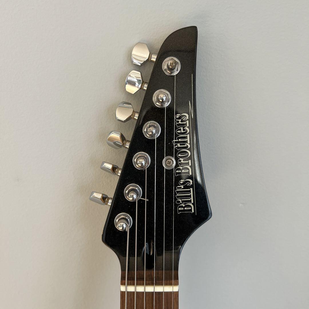 Bill's Brothers Electric Guitar Metallic Black #PAED8K | eBay Bill's Brothers Electric Guitar Metallic Black #PAED8K | eBay