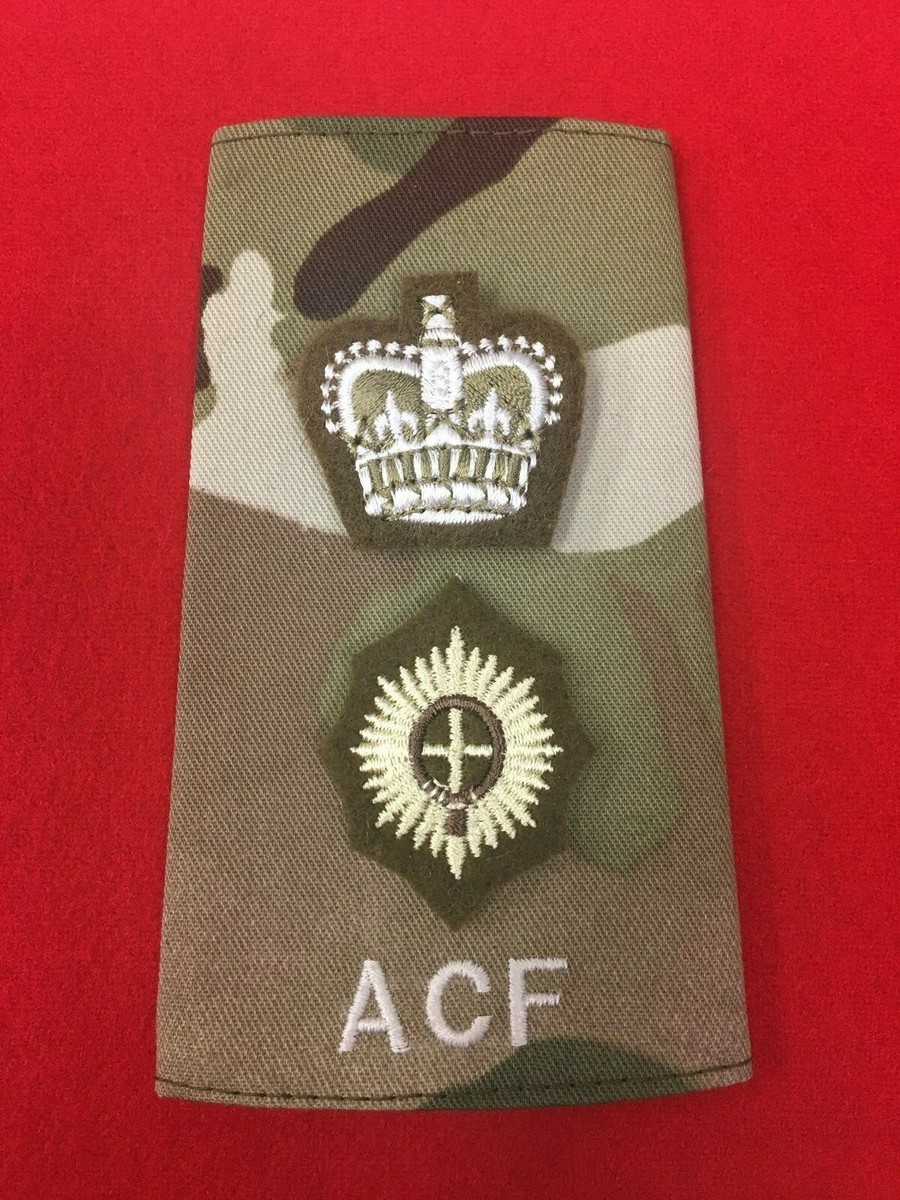 New All Ranks Multicam MTP ACF RANK SLIDE ( Cadets Army Cadet - Foto 8