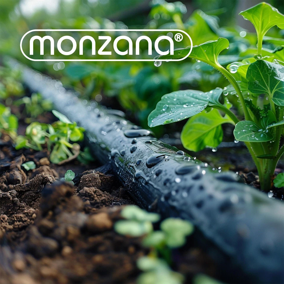 MONZANA® Perlschlauch 15m T-Verbinder Wasserstop Tropfschlauch anpassbar - Bild 2 von 4