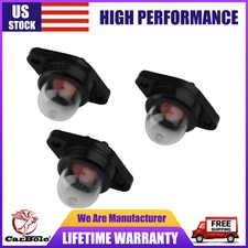 3Pc Chainsaw Primer Bulb 530071835 530047213 For Walbro Poulan Craftsman 188-513