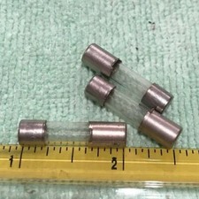 3pc Bussmann Buss C1-1/2A Glass Fuses 1.5A 250V 1/4" x 1" Made in USA