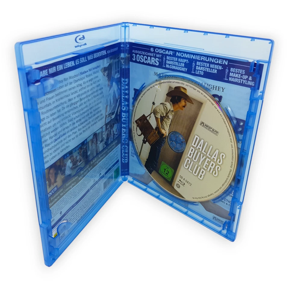 Dallas Buyers Club Blu Ray Matthew McConaughey Jennifer Garner Jared Leto Film - Bild 4 von 4