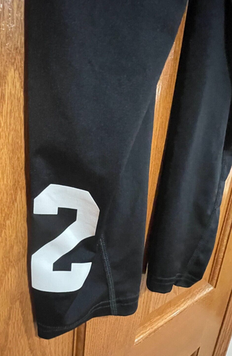 NIKE JORDAN FLIGHT Training Youth Boys M Black Compression Dri-Fit Tights 23 EUC - Picture 4 of 5