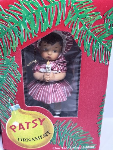 Effanbee Doll Ornament Lot Christmas Ornament Series Patsy Ornament - Picture 5 of 9