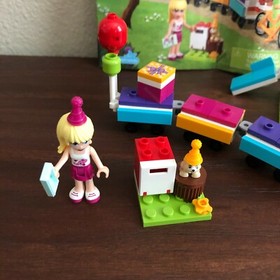 Lego Friends #41111 Party Train Complete Set No Box with Instruction Book