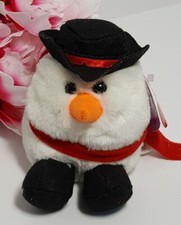  Y24B1 Puffkins Snowman Flurry Swibco Plush Stuffed Toy