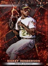 [DIGITAL] Topps Bunt - Rickey Henderson - Inception Black 23 S1 - Fire Base