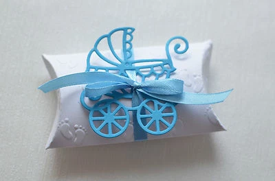 MARKENLOS Gastgeschenk Geschenkbox Babyparty Baby Junge Taufe Geburt N.1