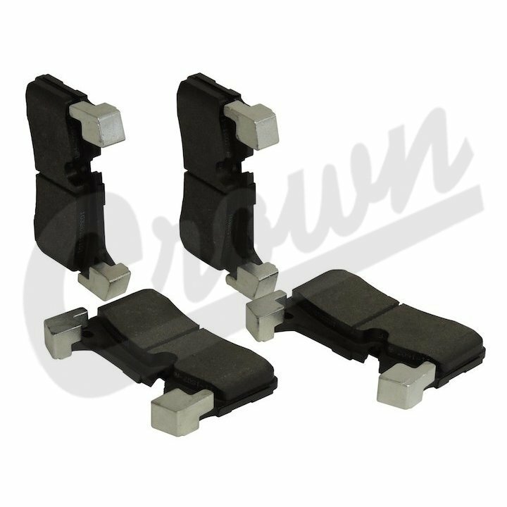 Plaquettes de frein avant Jeep Grand Cherokee SRT8 pour conduite sportive