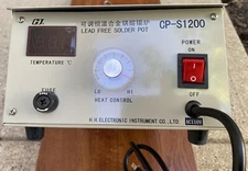 Lead Free Solder Pot of Non-corrosive Alloy CP-S1200 1200W 110V 50Hz USA