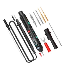 Multi -function Digital Multimeter Pen Smart Voice Broadcast DC AC Tester MeteQY