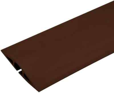 C2G 5-ft Floor Extension Cord Protector Cable Cover Oranizer Brown CDB-5 CDB5