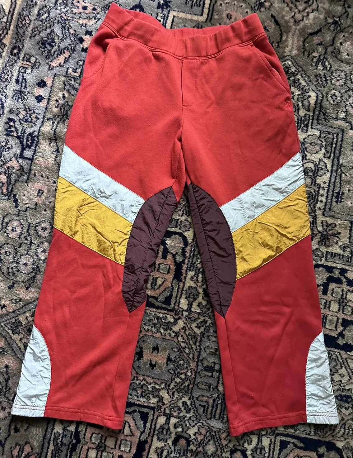 free-people-movement flurry colorblock striped crop flare pants