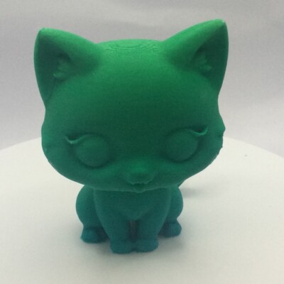 3D Printed 3 in Rainbow Kitty