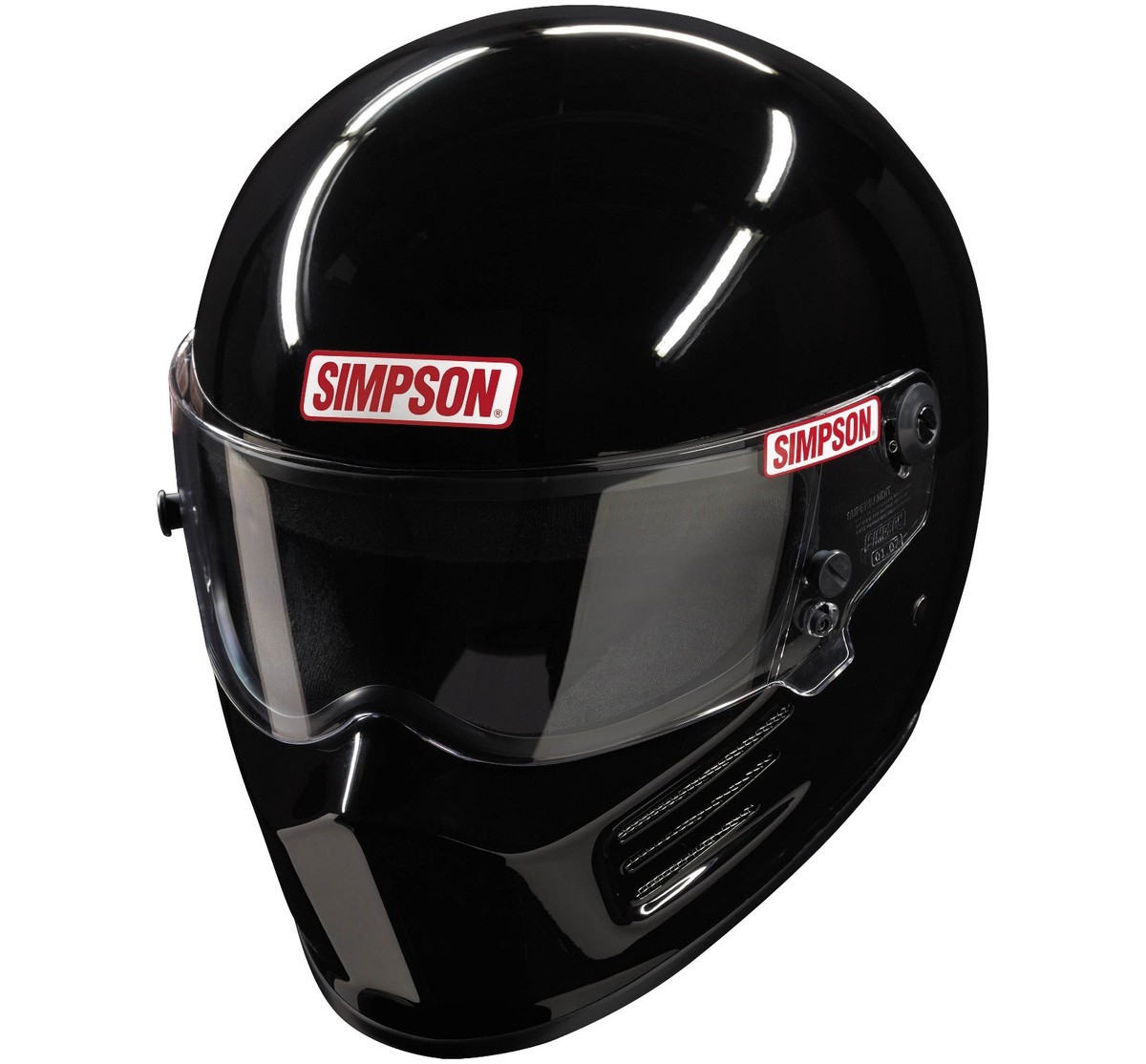 ※期間限定出品※ SIMPSON SA2000 Simpson Bandit Helmet/Lid SA2020 White or Black Pre Drilled