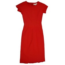 Stella McCartney Red Cocktail Dress | Cotton Stretch Bodycon | UK 6 | BNWOT 2012