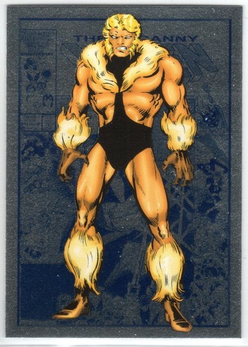 MARVEL 2014 MARVEL UNIVERSE SAPPHIRE BASE PARALLEL 11 SABRETOOTH | eBay