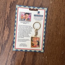 *NEW* Elvis Presley 1993 Postmark Collection Commemorative Keychain