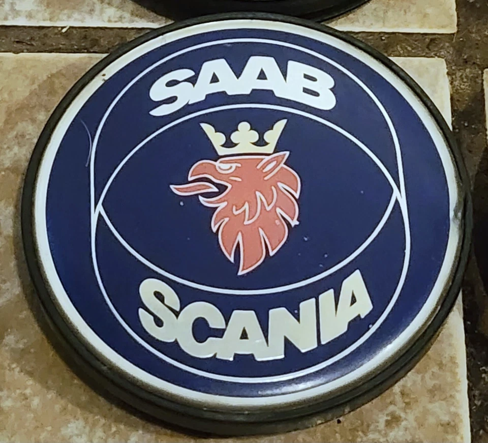 Juego de 4 tapas centrales originales OEM 1997-2000 Saab-Scania 900 9000 9-3 9-5 4566311 Foto 3 de 4