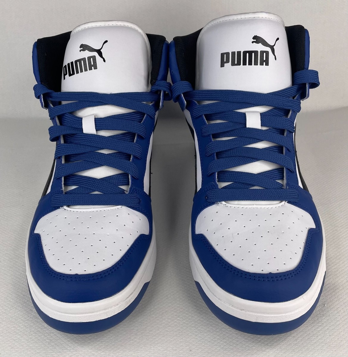 Puma Men\'s Rebound Layup Basketball Shoe White/Blue Size 11.5 M s-l400.jpg main image 3