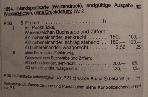 Deutsches Reich 5 Pf Ganzsache (.) von 1899, Mi P 36 I /03 K - Bild 6 von 6