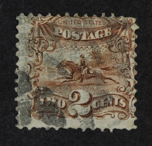 CKStamps: US Stamps Collection Scott#124 2c Used CV$750