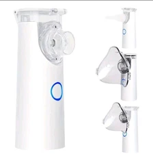 Portable Nebulizer for Adults & Kids w/ Smart LED Display, 3 Modes & Auto-Clean
