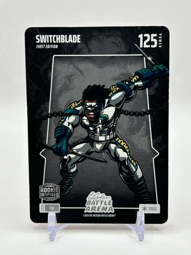 2026 Bo Jackson Battle Arena Switchblade Steel Travis Hunter Rookie #132 *READ*