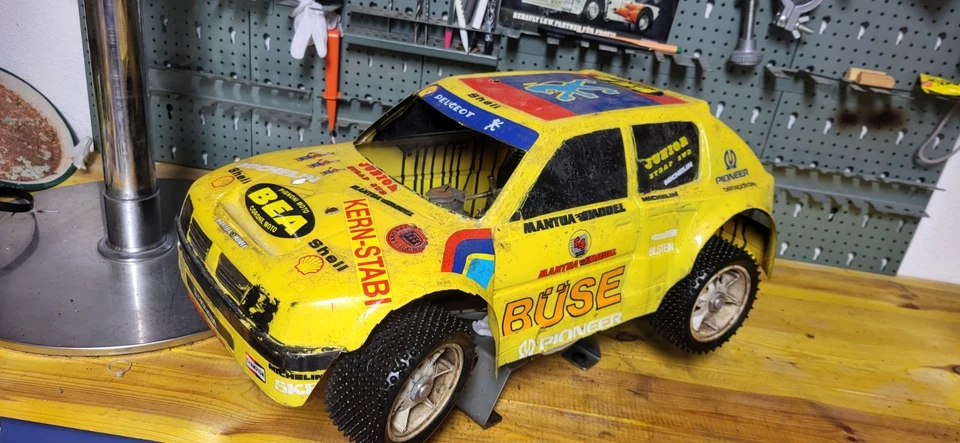 Flying Point Robbe Probe RC Nitro Vintage 4WD Buggy Peugeot 205 - Bild 2 von 4