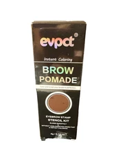 evpct 2Pcs Eyebrow Gel Pomade Soft brown Shaping Kit with Dual-ended Brush Ey...