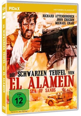 Die schwarzen Teufel von El Alamein - Kriegsabenteuer DVD Richard Attenborough