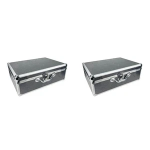2X Boîte à outils en fibre de carbone en aluminium Carry8937