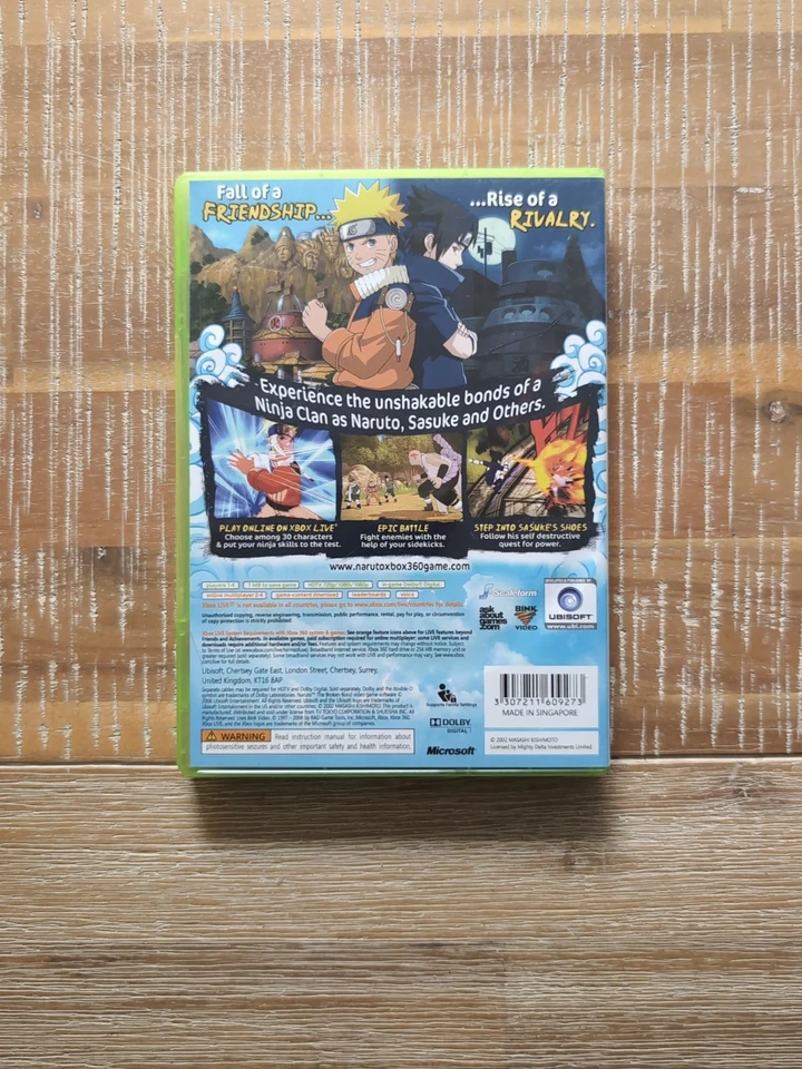 Naruto: The Broken Bond (Microsoft Xbox 360, NTSC-J) – Tested & Working - Image 2 of 4