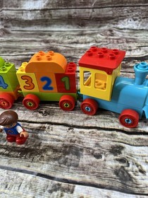 Lego Duplo 10816 My First Cars & Trucks (Retired) & 10847 My First Number Train