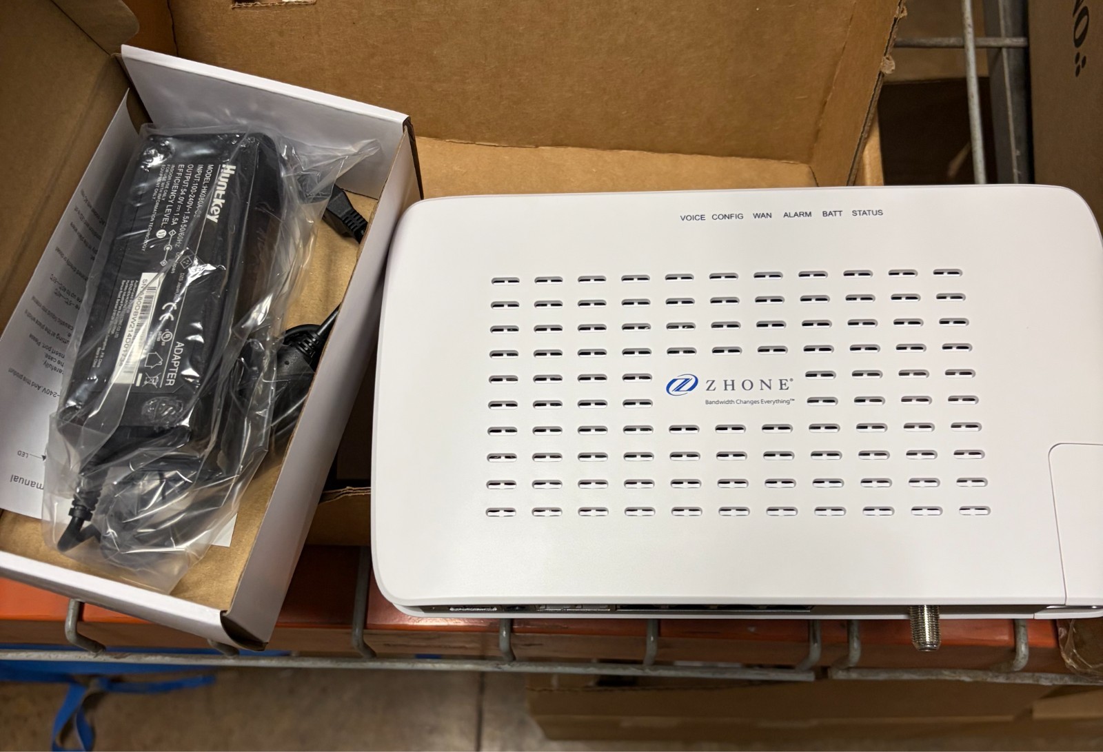 Zhone Router Rental ZNID-GPON-2625P-NA: New Zhone Indoor Gigabit Passive Optical Network ...