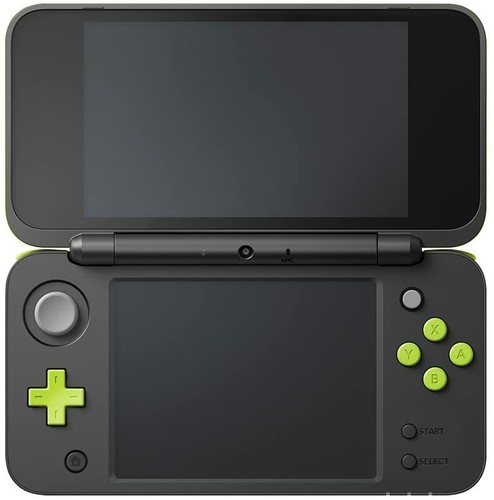 NEW Nintendo 2DS XL LL Schwarz × Limette Handheld-Konsole Spielregion NTSC-J - Bild 15 von 24