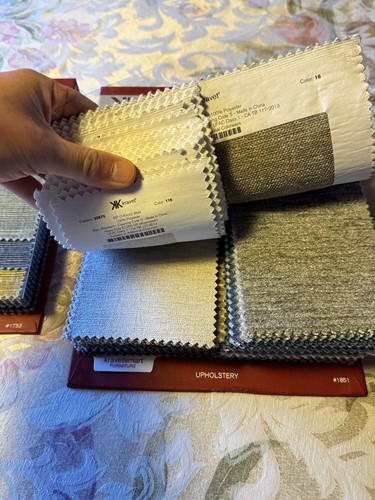 Kravet Smart Opulent Chenille & Performance Essential Textures II Fabric Samples - Picture 10 of 12