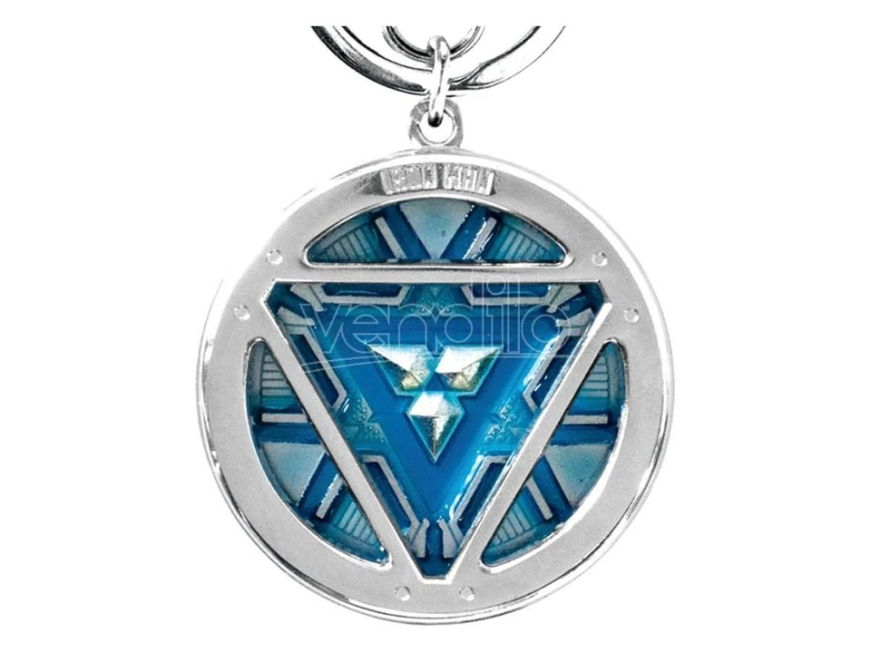 Marvel Metal Portachiavi Iron Man Arc Reactor Con Figure Int. - Photo 1/1