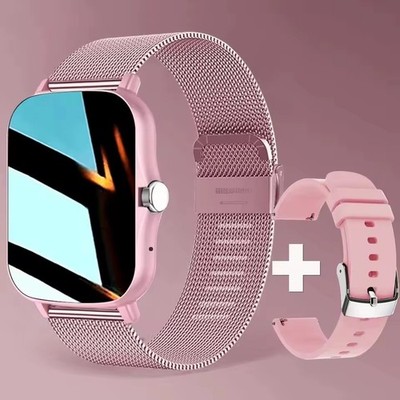 Smart Watch 1,83'' HD Bildschirm Bluetooth Anruf Herzfrequenz Blut Sauerstoff Gesundheit ML02F