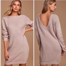 NWOT LULUS sweater dress size XS