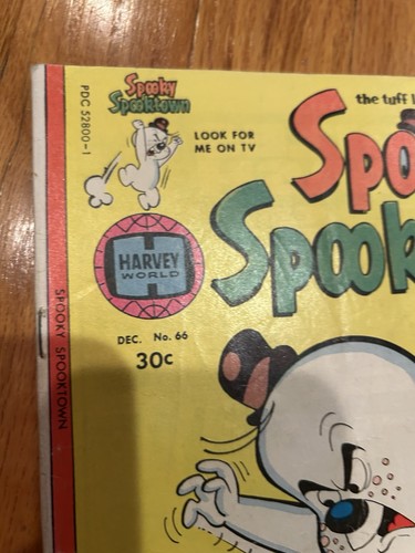 1976 SPOOKY SPOOKTOWN #66 COMIC - Picture 2 of 5