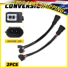 Two Harness Fog Light Bulb Adapter Socket Lamp Replace 12V Conversion Wire H11