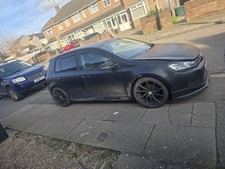 18  GOLF R SPIELBERG STYLE ALLOY WHEELS FITS AUDI A3 A4 A6 BLACK